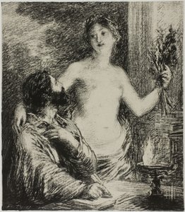 ミュージシャン 作： Ignace Henri Jean Fantin Latour