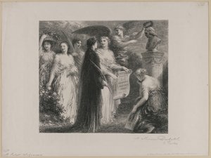 ロベルト・シューマンに 作： Ignace Henri Jean Fantin Latour
