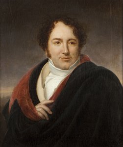 オペラ歌手ルイジ・ラブラッシュ(1794-1858)の肖像 par Riesener, Henri-Francois (1767-1828).油彩・キャンバス、サイズ：66x55、個人蔵