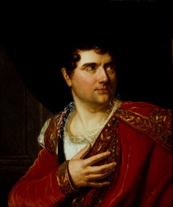 Jean-Baptiste-Sauveur Gavaudan 1772-1840 の肖像、1799 年頃。 作： Henri Françoiss Riesener