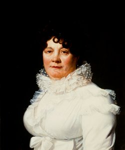 ロザリー・デュガゾンの肖像 1755-1821、c。 1810年。 作： Henri Françoiss Riesener