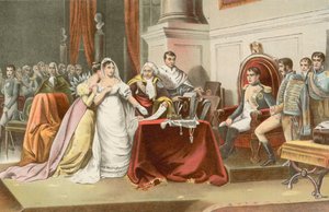 ジョセフィンの離婚 作： Henri Frederic Schopin