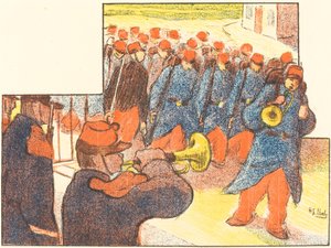 進行状況をダウン!; ジュリーさん。 ブラジルの家庭 作： Henri Gabriel Ibels
