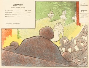 蜃気楼 作： Henri Gabriel Ibels