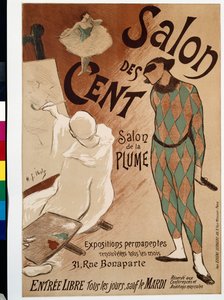サロンデセント、1893 作： Henri Gabriel Ibels