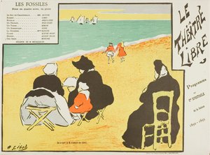 第2回公演：『Les Fossiles』（Le Théatre Libreのために 作： Henri Gabriel Ibels