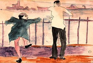 ザ・シーフロント 作： Henri Gaudier Brzeska