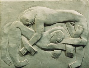 レスラー 作： Henri Gaudier Brzeska