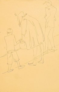動物園にて 作： Henri Gaudier Brzeska