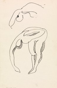 Figura de reverência 作： Henri Gaudier Brzeska