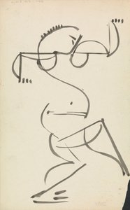 ダンシングフィギュア 作： Henri Gaudier Brzeska
