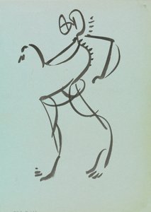 ダンシングフィギュア 作： Henri Gaudier Brzeska
