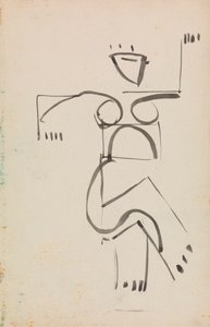 ダンシングフィギュア 作： Henri Gaudier Brzeska