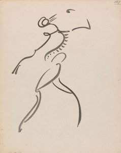プロフィールのダンシング フィギュア 作： Henri Gaudier Brzeska