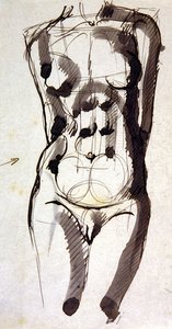 女性のトルソー 作： Henri Gaudier Brzeska