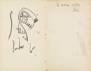 5つの彫刻研究 作： Henri Gaudier Brzeska