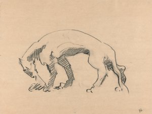 プロフィールのライオネス 作： Henri Gaudier Brzeska