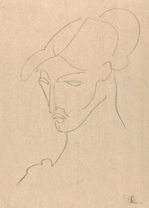 女性の肖像 作： Henri Gaudier Brzeska