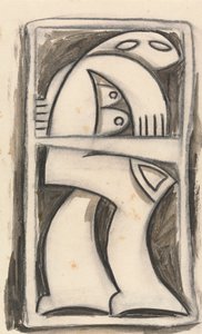 立っている女性像 作： Henri Gaudier Brzeska