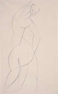 無題（レッドストーンダンサーのための研究） 作： Henri Gaudier Brzeska