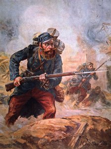 マルヌの栄光の兵士たち 作： Henri Georges Jacques Chartier