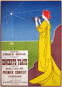 Konsertit Ysaye kuninkaallisessa sirkuksessa Brysselissä 作： Henri Georges Jean Isidore Meunier