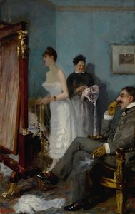 ナナ、1880年代初頭。 作： Henri Gervex