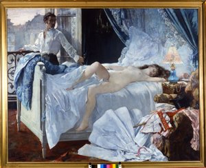 ロラアンリ・ジェルベックス（1852-1929）の絵画。1878.ボルドー美術博物館。