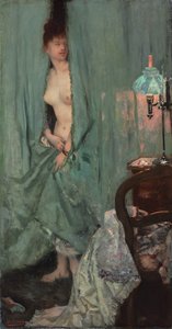 予期しない訪問;予期せぬ訪問、1878 作： Henri Gervex