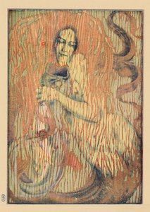 遊び心のある人魚、1897