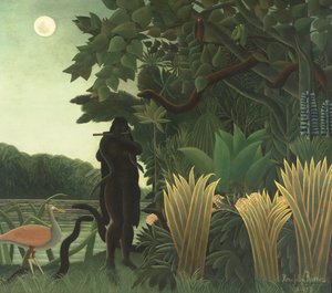 スネークチャーマー 作： Henri J.F. Rousseau
