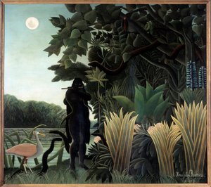 蛇使い 作： Henri J.F. (1844 1910) Rousseau