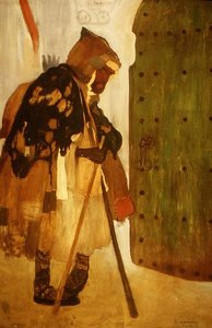 アラブの乞食 作： Henri Jacques Edouard Evenepoel