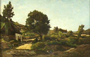 Avallon 作： Henri Joseph Harpignies