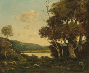 風景、1898年。