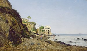 ソレントの海景、1859