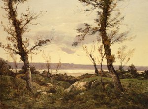 河口、1895 作： Henri Joseph Harpignies
