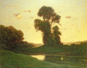 カンパーニャを見る 作： Henri Joseph Harpignies