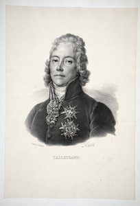 Talleyrand、パブ。 1821 作： Henri Joseph Hesse