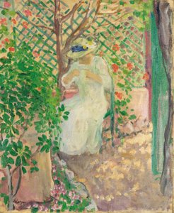 グロリエッテのマルト・レバスク 作： Henri Lebasque
