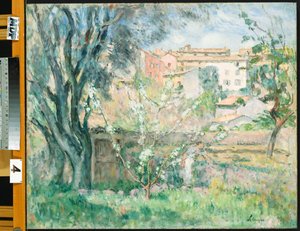 カンネットでのアーティストの庭、1931 作： Henri Lebasque