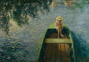 マルヌのボート、1905 作： Henri Lebasque