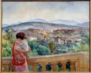 春のカネ。アンリ・ルバスク（1865～1937）の作品 作： Henri Lebasque