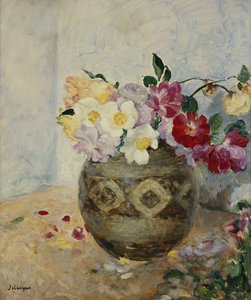 花瓶;花瓶、 作： Henri Lebasque