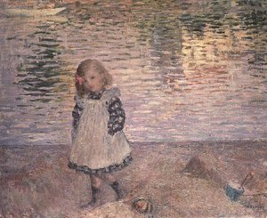 海辺の少女