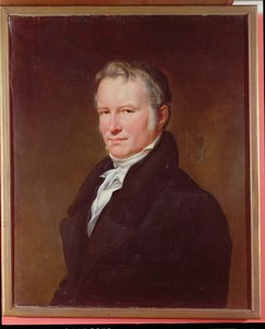 アレクサンドルフォンフンボルト男爵（1769-1859）1835年頃 作： Henri Lehmann