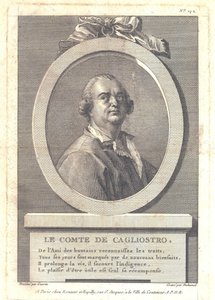アレッサンドロディカリオストロ伯爵1743-1795、1781 作： Henri Louis Duhamel du Monceau