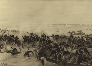 アブキールの戦い、1801（グラビア）