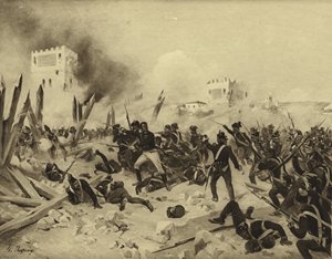 バダホスの戦い、1812（グラビア）