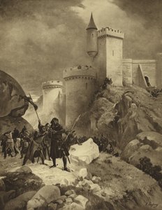 イングランドのリチャード1世、シャルス包囲戦、1199年（グラビア）
